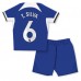 Chelsea Thiago Silva #6 Babykleding Thuisshirt Kinderen 2023-24 Korte Mouwen (+ korte broeken)